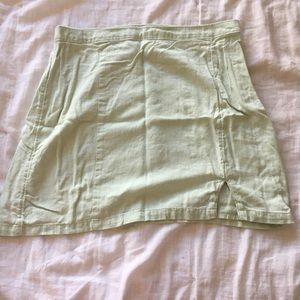Pastel Green A&F skirt (L)